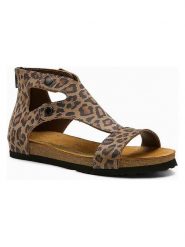 Comfortfusse Skórzane sandały "Vera" w kolorze jasnobrązowo-czarnym rozmiar: 37. Brązowe sandały damskie Comfortfusse, bez wzorów, z nubiku, bez obcasa. Za 195.99 zł.