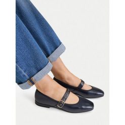 Baleriny Lasocki. Niebieskie baleriny damskie Lasocki, bez wzorów, bez obcasa. Za 199.99 zł.