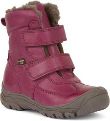 Buty dziecięce botki Froddo G3160186-7. Czerwone buty zimowe męskie Froddo, bez zapięcia. Za 229.00 zł.