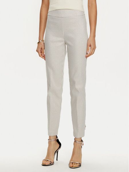 Joseph Ribkoff Spodnie materiałowe 243180 Beżowy Straight Fit. Brązowe spodnie materiałowe damskie Joseph Ribkoff, bez wzorów, z materiału. Za 459.99 zł.