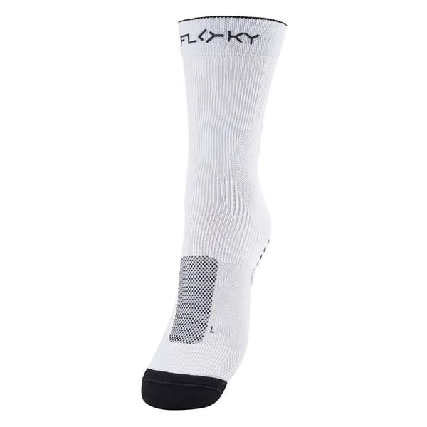 Skarpetki Floky Run Up Średnie Dorosłych. Białe skarpetki damskie FLOKY, z aplikacjami, z materiału. Za 206.99 zł.