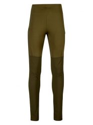 Halti Legginsy funkcyjne "Pallas" w kolorze oliwkowym rozmiar: 38. Brązowe legginsy damskie Halti, bez wzorów, z materiału. Za 114.44 zł.