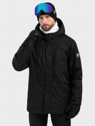 Siroko Kurtka narciarska "W4" w kolorze czarnym rozmiar: XL. Czarne kurtki narciarskie i snowboardowe damskie SIROKO, m, bez wzorów, bez kaptura, narciarskie. Za 303.78 zł.