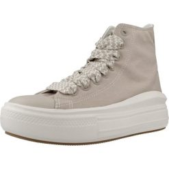 Tenisówki Converse Model Chuck Taylor All Star Move Hi Kolor Jasnobrązowy. Brązowe trampki i tenisówki damskie Converse, bez wzorów, z tkaniny. Za 404.25 zł.
