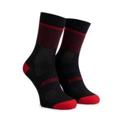 Skarpetki rowerowe męskie Rogelli Hero II. Czarne skarpetki męskie Rogelli, bez wzorów. Za 65.00 zł.