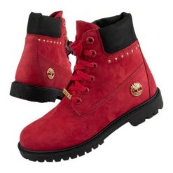 Buty trekkingowe Timberland TB0A2MBU-F41 czerwone. Czerwone obuwie trekkingowe damskie . Za 978.14 zł.