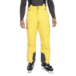Spodnie narciarskie Kilpi Mimas. Żółte spodnie materiałowe męskie Kilpi, bez wzorów, sportowe. Za 525.33 zł.