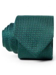 Andrew James jedwabny krawat Mężczyźni Jedwab zielony, ONE SIZE. Zielone krawaty i muchy męskie Andrew James, bez wzorów, z jedwabiu, biznesowe. Za 179.95 zł.
