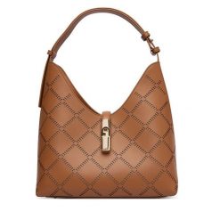Torebka Furla. Brązowe torebki klasyczne damskie Furla, bez wzorów, bez dodatków. Za 1,389.00 zł.