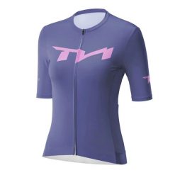 Koszulka kolarska na rower rozpinana. Białe bluzki sportowe damskie ROCKBROS, l, z materiału, bez kołnierzyka, bez ramiączek. Za 199.99 zł.