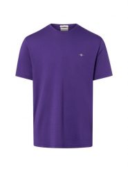 Gant T-shirt Mężczyźni Bawełna lila, L. T-shirty męskie Gant, l, bez wzorów, z bawełny, bez kołnierzyka. Za 249.95 zł.