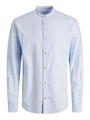 Jack & Jones Koszula - Regular fit - w kolorze błękitnym rozmiar: S. Niebieskie koszule męskie Jack & Jones, s, bez wzorów, bez kołnierzyka, bez ramiączek. Za 84.21 zł.