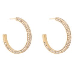 Kolczyki Guess. Żółte kolczyki damskie Guess, złote. Za 349.99 zł.