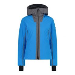 Damska kurtka narciarska CMP. Niebieskie kurtki damskie CMP, na zimę, xs, bez wzorów, bez kaptura. Za 1,171.95 zł.