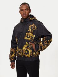 Versace Jeans Couture Kurtka przejściowa 76GAS406 Czarny Regular Fit. Czarne kurtki męskie Versace Jeans Couture, m, bez wzorów, z jeansu, bez kaptura. Za 1,669.00 zł.