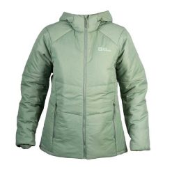 Kurtka Damska Bergland. Zielone kurtki damskie Jack Wolfskin, m, bez wzorów, z materiału, z kapturem. Za 589.99 zł.