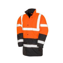 Dwukolorowa parka ochronna Result. Brązowe parki męskie RESULT, na zimę, m, bez wzorów. Za 230.50 zł.