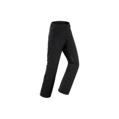 Spodnie narciarskie 980 damskie. Czarne spodnie materiałowe damskie WED'ZE, bez wzorów, z elastanu. Za 399.99 zł.