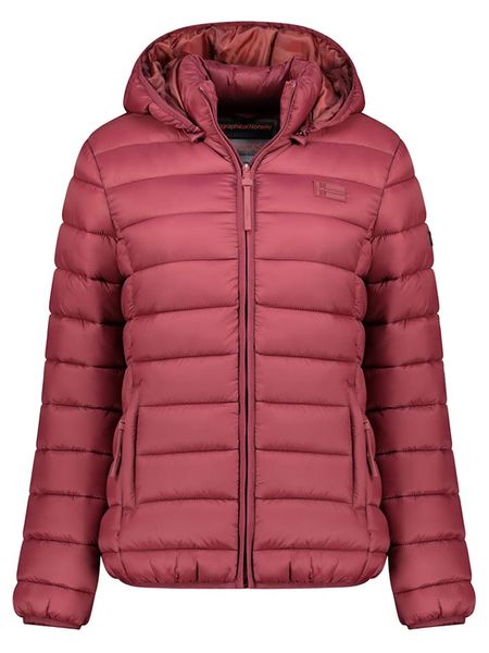 Geographical Norway Kurtka pikowana "Atichoko" w kolorze ciemnofioletowym rozmiar: L. Różowe kurtki damskie Geographical Norway, l, bez wzorów, bez kaptura. Za 164.95 zł.