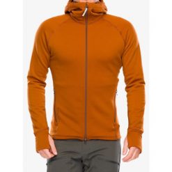 Bluza polarowa z kapturem męska Houdini Power Houdi. Brązowe bluzy z kapturem męskie Houdini, na zimę, m, z polaru. Za 738.99 zł.