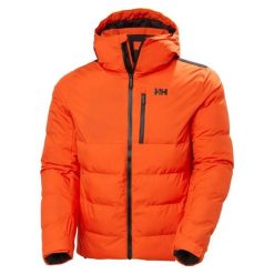 Kurtka narciarska z kapturem Helly Hansen Kvitfjell Race. Czerwone kurtki męskie Helly Hansen, l, bez wzorów, z dzianiny, z kapturem. Za 1,359.20 zł.