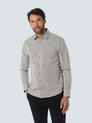 No Excess Koszula - Regular fit - w kolorze szarym rozmiar: M. Szare koszule męskie No Excess, m, bez wzorów, bez kołnierzyka, bez ramiączek. Za 87.61 zł.