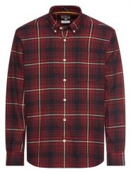 Camel Active Koszula w kolorze czerwonym rozmiar: XL. Czerwone koszule męskie Camel Active, xl, bez wzorów, z bawełny, bez kołnierzyka, bez ramiączek. Za 122.38 zł.