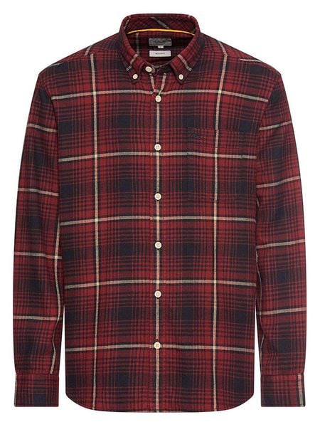 Camel Active Koszula w kolorze czerwonym rozmiar: XL. Czerwone koszule męskie Camel Active, xl, bez wzorów, z bawełny, bez kołnierzyka, bez ramiączek. Za 122.38 zł.