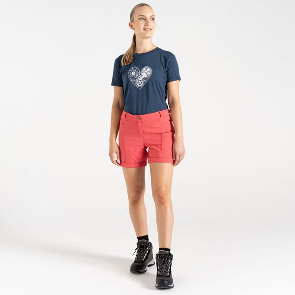 Szorty damskie Melodic. Czerwone szorty damskie Dare 2b, bez wzorów, sportowe. Za 238.45 zł.