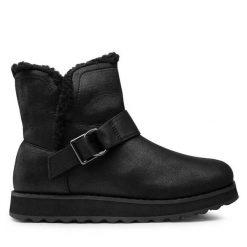 Śniegowce Skechers. Czarne śniegowce damskie Skechers. Za 379.99 zł.