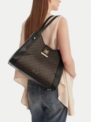 Nine West Torebka CEO-Onira-KY252 Brązowy. Brązowe torebki klasyczne damskie Nine West, bez wzorów, z materiału, bez dodatków. Za 279.99 zł.