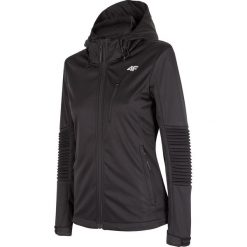 Softshell damski SFD002 - głęboka czerń. Brązowe kurtki softshell damskie 4f, m, bez wzorów, z softshellu, z kapturem. W wyprzedaży za 199.99 zł.
