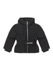 Calvin Klein Jeans Kurtka zimowa IG0IG02976 M Czarny Regular Fit. Czarne spodnie dziewczęce Calvin Klein Jeans, z jeansu. Za 559.99 zł.