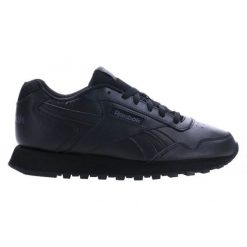 Buty Reebok Glide 100010028 czarne. Czarne buty sportowe na co dzień męskie z gumy, bez zapięcia. Za 464.38 zł.