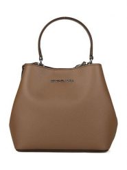 Michael Kors Torebka w kolorze brązowym - 20 x 17 x 10 cm rozmiar: onesize. Brązowe torebki klasyczne damskie Michael Kors, bez wzorów, z materiału, bez dodatków. Za 454.95 zł.