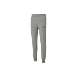 Spodnie męskie Puma Essentials Slim. Szare spodnie sportowe męskie Puma, z bawełny. Za 240.00 zł.
