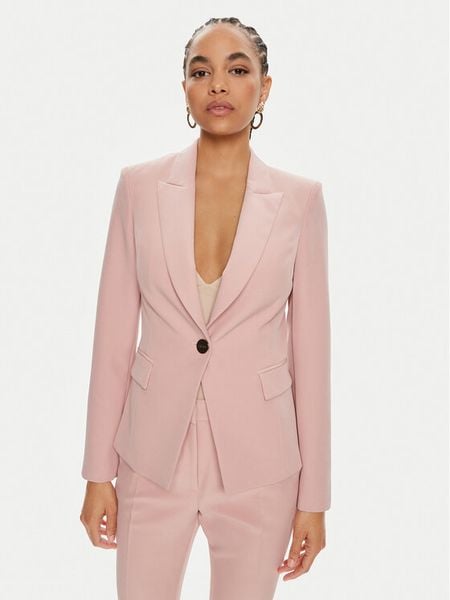 Liu Jo Marynarka CA4199 T2200 Różowy Regular Fit. Czerwone marynarki i żakiety damskie Liu Jo, bez wzorów, z syntetyku. Za 759.99 zł.