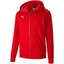 Bluza męska Puma teamGOAL 23 Casuals Hooded Jacket czerwona. Czerwone bluzy z kapturem męskie Puma, l, z bawełny. Za 232.50 zł.