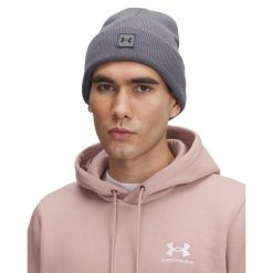 Czapka męska Under Armour Halftime Cuff uniw. Szare czapki męskie Under Armour, bez wzorów. Za 69.99 zł.