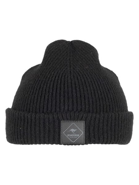 Roadsign Czapka w kolorze czarnym rozmiar: onesize. Czarne czapki męskie Roadsign, z aplikacjami, ze splotem, sportowe. Za 61.17 zł.
