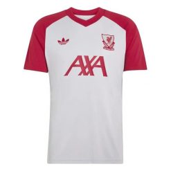 Koszulka przedmeczowa Liverpool FC 2026/27. Szare t-shirty sportowe męskie Adidas, xs, bez ramiączek, na fitness i siłownię. Za 301.50 zł.