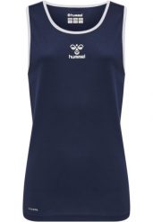 Koszulka dziecięca Hummel Basket. Niebieskie koszulki dziewczęce HUMMEL, bez wzorów, z materiału, bez ramiączek. Za 139.50 zł.