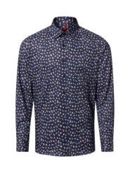 Finshley & Harding koszula biznesowa Mężczyźni Slim Fit Bawełna niebieski, 39. Niebieskie koszule męskie Finshley & Harding, m, bez wzorów, z bawełny, bez kołnierzyka, bez ramiączek. Za 169.95 zł.