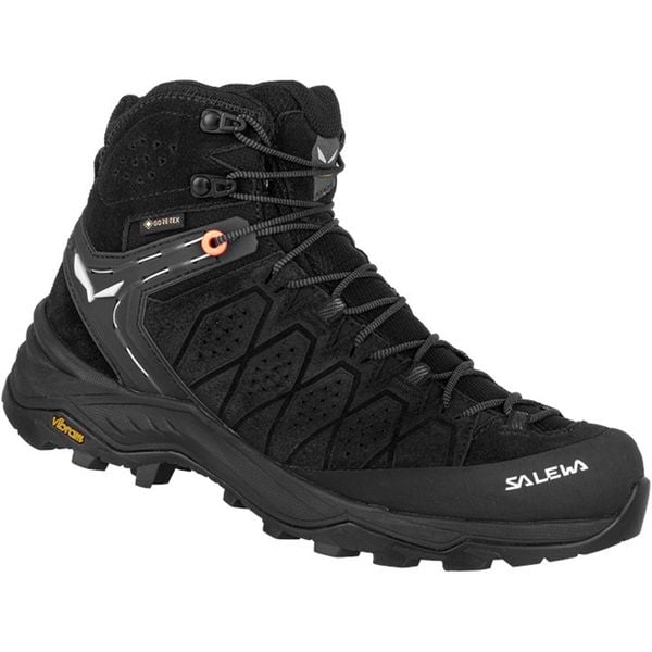 Buty Trekkingowe Damskie Salewa Alp Trainer 2 Mid Gtx. Czarne obuwie trekkingowe damskie Salewa. Za 920.88 zł.