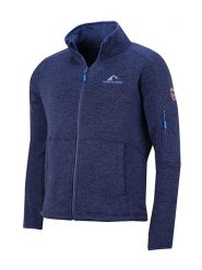 Westfjord Kurtka polarowa "Katla" w kolorze niebieskim rozmiar: 3XL. Niebieskie kurtki męskie Westfjord, xl, bez wzorów, z polaru, bez kaptura. Za 91.99 zł.