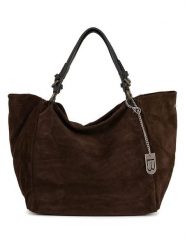 Lucca Baldi Skórzany shopper bag "Gimignano" w kolorze brązowym - 45 x 50 x 20 cm rozmiar: onesize. Brązowe shopper bag damskie Lucca Baldi, bez wzorów, z materiału, przez ramię, bez dodatków. Za 310.35 zł.