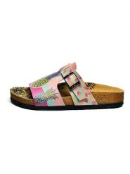 Calceo Klapki ze wzorem rozmiar: 42. Klapki damskie Calceo, bez wzorów, bez obcasa. Za 109.52 zł.