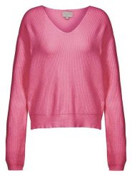 Herrlicher Sweter "Betti" w kolorze różowym rozmiar: M. Różowe swetry klasyczne damskie Herrlicher, m, ze splotem, bez kołnierzyka. Za 164.45 zł.