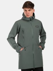 Kilpi Płaszcz funkcyjny "Ayra" w kolorze khaki rozmiar: XL. Brązowe płaszcze męskie Kilpi, m, bez wzorów, sportowe. Za 391.99 zł.