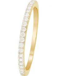 DIAMOND & CO Złoty pierścionek "Alliance Délice" z diamentami rozmiar: 62. Żółte pierścionki damskie Diamond & Co, z diamentem, złote. Za 999.45 zł.